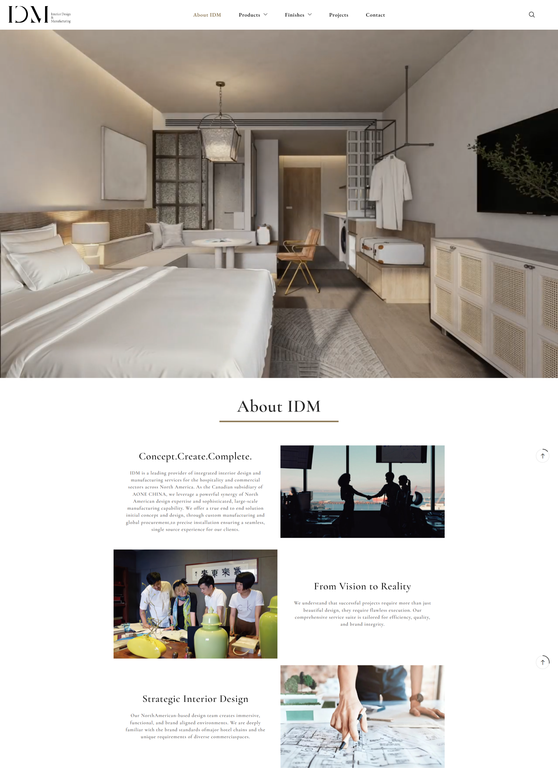 酒店室内设计与定制制造